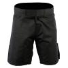 ROAR-INT MMA Grappling Shorts Kickboxing Muay Thai Shorts BJJ Gym Training Athletic Shorts (Simple-Black, Medium) view 3