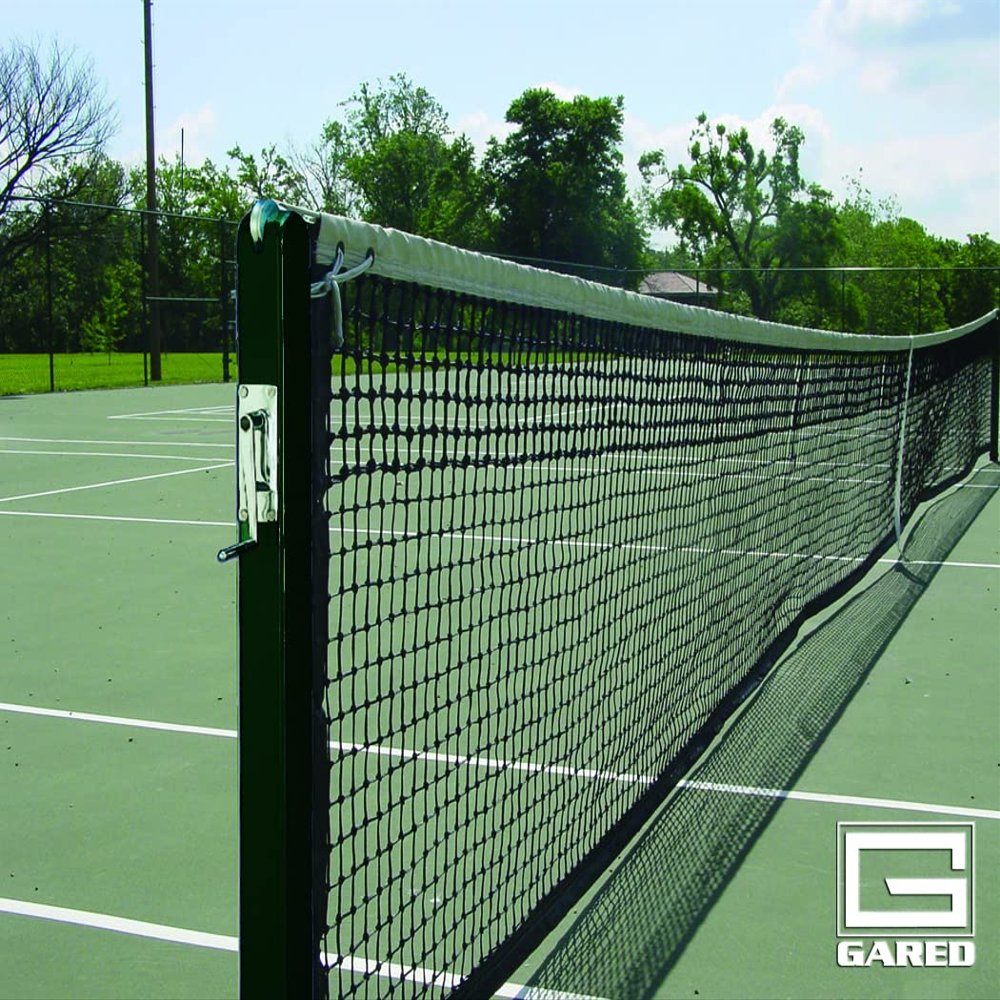 Grand Slam 3" Square Championship Tennis Posts, Green 3 Square Championship Tennis Posts, Green