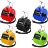 PETKNOWS Colors Handheld Tally Counter Clicker, 5 Pcs 4 Digital Number Click Counter for School Event Golf Sports Office Stadium