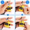 PETKNOWS Colors Handheld Tally Counter Clicker, 5 Pcs 4 Digital Number Click Counter for School Event Golf Sports Office Stadium view 4