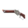 Golden Ball & Eagle 300 FPS 1887 Full Metal Real Wood Lever Action Gas Airsoft Shotgun 1/3 Brust (Silver) view 1