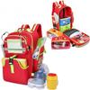 BLOHDI Portable First Aid Kit Bag, Emergency First Aid Backpack First Aid Backpack First Aid Backpack for Camping Hiking Trekking Adventures view 2
