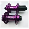 HIMALO Bike Thru-Axle Boost Hubs 32 28 Holes 6 Bolts Disc Brake Bike Hub 15x110mm 12x148mm Bike Hub Set HG Freehub for 8/9/10/11 Speed Cassette (Color : Purple, Size : 32H) view 1