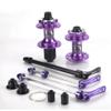 HIMALO MTB Bike Hubs 32 Holes Sealed Bearings Disk Brake Bicycle Hub Quick Release/Thru Axle Front Hub 9x100mm/15x100mm Rear Hub 10x135mm/12x142mm,for 8/9/10/11 Speed Cassette Wheel (Color : Purple) view 1