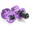 HIMALO MTB Bike Hubs 32 Holes Sealed Bearings Disk Brake Bicycle Hub Quick Release/Thru Axle Front Hub 9x100mm/15x100mm Rear Hub 10x135mm/12x142mm,for 8/9/10/11 Speed Cassette Wheel (Color : Purple) view 2