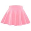 BOOPH Kids Girls Skirt Casual Mini Flare Plain Pleated Skater Uniform Skirts 12-13 Years N-Pink view 1