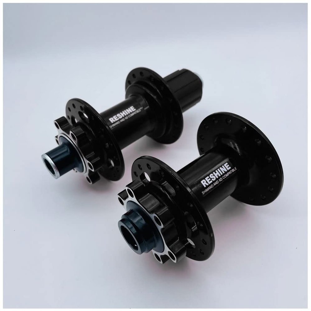 HIMALO Bike Thru-Axle Boost Hubs 32 28 Holes 6 Bolts Disc Brake Bike Hub 15x110mm 12x148mm Bike Hub Set HG Freehub for 8/9/10/11 Speed Cassette (Color : Black, Size : 28H)