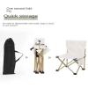 LUKERN Portable Armchair Load-Bearing 400 lbs, Outdoor Folding Tables and Chairs, Set, Camping car Aluminum Alloy Egg roll Table, Picnic Barbecue Equipment view 3