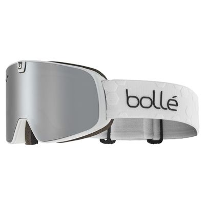 boll - NEVADA NEO, White Matte, Black Chrome Cat 3 & Light Vermillon Blue Cat 1, Medium-Large, Goggles, Unisex, Adult
