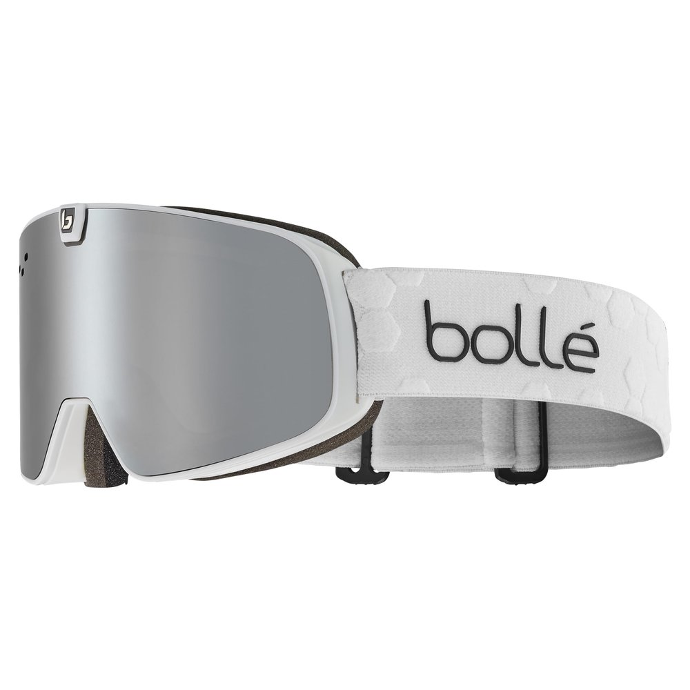 boll - NEVADA NEO, White Matte, Black Chrome Cat 3 & Light Vermillon Blue Cat 1, Medium-Large, Goggles, Unisex, Adult
