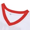 Mens Wildcats High School Jersey,14 Troy Bolton Basketball Jersey,8 Chad Danforth Basketball Jersey/Shirt (Small, 14 Bolton White) view 4