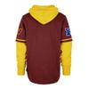 47 Men's Burgundy Washington Commanders Shortstop Pullover Hoodie view 3