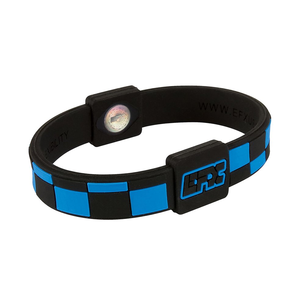 EFX Performance Silicone Wristband with Programmed Holograms  Wearable Support for Athletes & Seniors  Continuous Wear, Day & Night (24/7)  User-Reported Balance & Strength
