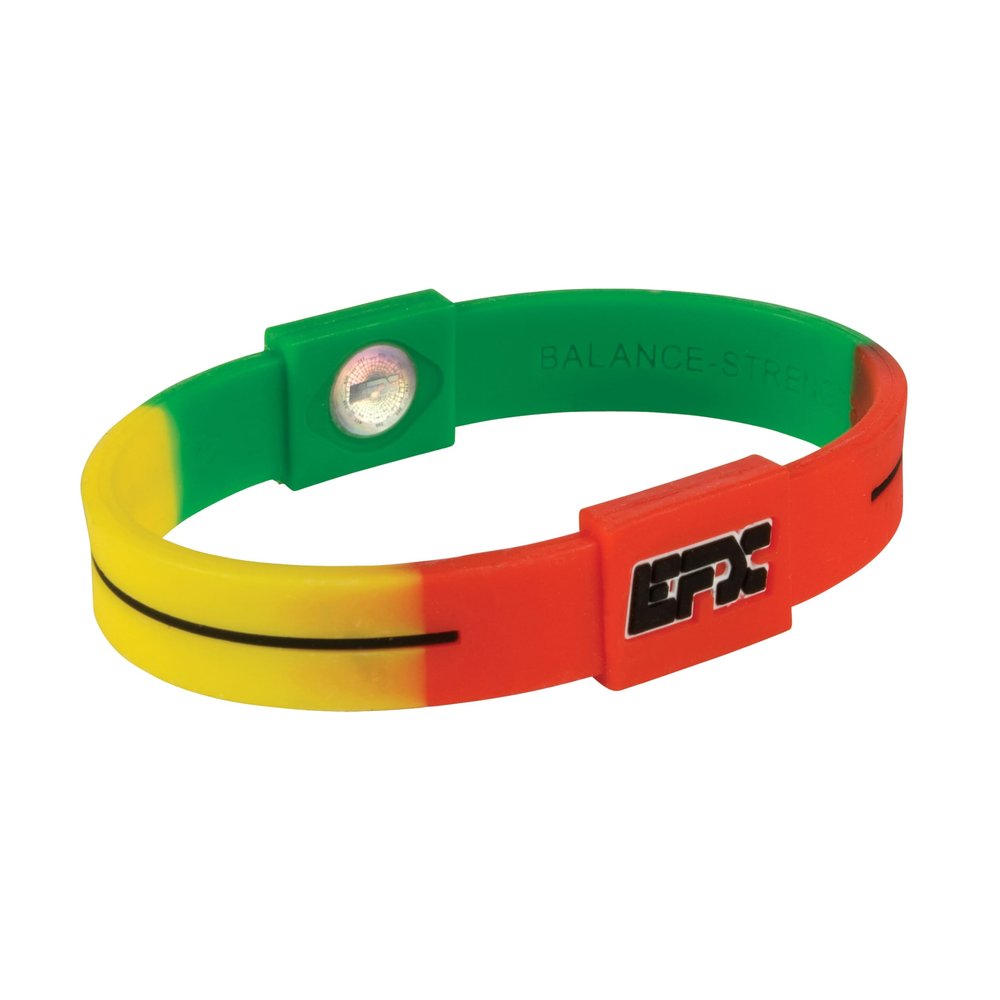 EFX Performance Silicone Wristband with Programmed Holograms  Wearable Support for Athletes & Seniors  Continuous Wear, Day & Night (24/7)  User-Reported Balance & Strength