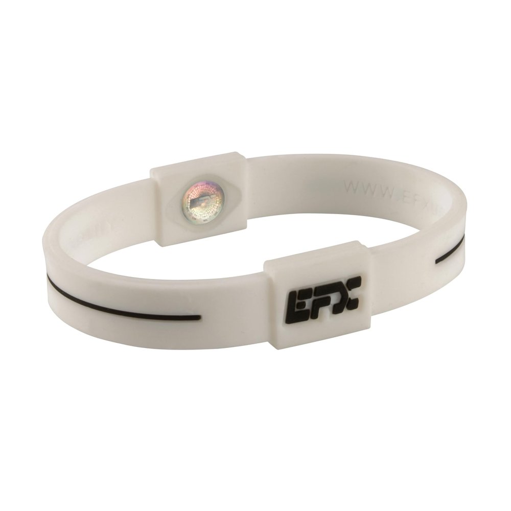 EFX Performance Silicone Wristband with Programmed Holograms  Wearable Support for Athletes & Seniors  Continuous Wear, Day & Night (24/7)  User-Reported Balance & Strength