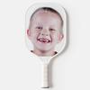 TigerTail Sports Custom Pickleball Paddle  Fiberglass/Carbon Fiber, USA Pickleball Approved, Personalized with Polypropylene Honeycomb Core & Ergonomic Leather Grip (White) view 2