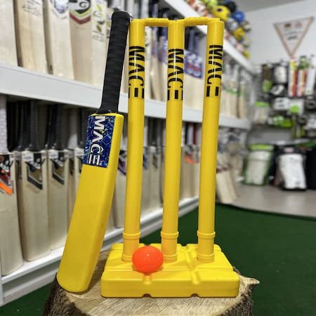 MACE Plastic Cricket Set, Size 4