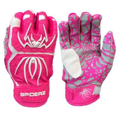 Spiderz 2022 Hybrid Series Men's Baseball Batting Gloves (Pair)