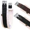 T TEKE Daily English Girths for Horses: Padded with Fleece, Double-Sided Heavy-Duty Elastic and Stainless Steel Buckles (Sizes 38-56")" view 1