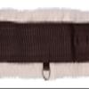 T TEKE Daily English Girths for Horses: Padded with Fleece, Double-Sided Heavy-Duty Elastic and Stainless Steel Buckles (Sizes 38-56")" view 3