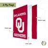 Desert Cactus University of Oklahoma UO Garden Flag  19 x 12 inch Oklahoma Sooners Banner, For Outdoor Display and Events (Design C) view 3