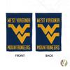 Desert Cactus West Virginia University WVU Garden Flag  19 x 12 inch West Virginia Mountaineers Banner, For Outdoor Display and Events (Design C) view 2