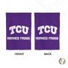Desert Cactus Texas Christian University TCU Garden Flag  19 x 12 inch TCU Horned Frogs Banner, For Outdoor Display and Events (Design C) view 2