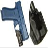 REVKEL Custom Kydex Molded IWB Holster Compatible with Glock 48 MOS w/TLR7 SUB in Police Tactical Black. Right Hand Draw. Hand Crafted in Texas, USA. view 3