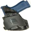 REVKEL Custom Kydex Molded OWB Paddle Holster for Springfield Hellcat Micro Compact w/Streamlight TLR7 SUB in Police Tactical Black. Black Left Hand Draw. Hand Crafted in Texas, USA. view 2