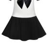 Sunny Fashion Girls Dress Black Sailor School Uniform Big Bow Tie Size 10 view 4