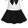 Sunny Fashion Girls Dress Black Sailor School Uniform Big Bow Tie Size 6 view 4