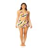 Anne Cole Marilyn Banded Halter Top Multi MD view 1
