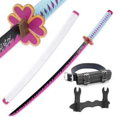 Cold Blade Mitsuri Sword - 41 inches Anime Katana Replica with Belt and Stand - Mitsuri Sword with Authentic Design