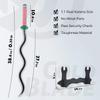 Cold Blade Obanai Sword - 41 inches Anime Katana Replica with Belt and Stand - Obanai Sword with Authentic Design view 4