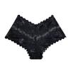 SAKVILSEC Lace Panties Women Seamless Underwear Hollow Out Briefs Transparent Underpants Breathable Intimates Lingerie(Black,XS) view 1