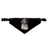 Daisy Flower Pet Bandana Collar - Floral Print Scarf Collar - Cute Dog Bandana - M view 2