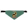 Animal Print Pet Bandana Collar - Vintage Scarf Collar - Graphic Dog Bandana - XL view 2