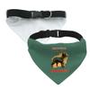 Animal Print Pet Bandana Collar - Vintage Scarf Collar - Graphic Dog Bandana - XL view 3