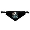 Flower Print Pet Bandana Collar - Cool Scarf Collar - Illustration Dog Bandana - XL view 2