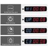 TFECOM 28.7 Inch Digital Wall Clock, EMOM Timer, 4 Inch 6-Digit LED Cycle Timer, 12/24H Display, Up/Dn MM:SS Format, Stopwatch MM:SS, Tabata, FGB view 3