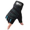 CHICIRIS Weight Exercise Gloves, Weight Lifting Half Finger Gloves Wrist Protector Non Slip Injury Prevention for Gym (M view 4