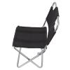 TITA-DONG Camping Folding Chair, Heavy Duty 600D Oxford Cloth Fishing Chair with Backrest, Portable Lightweight Folding Lawn Chair for Camping Barbecue Backpacking view 4