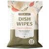 Dish Wipes | 100% Biodegradable Pre-Moistened Food-Safe Camp Kitchen Wipes | A Soap-and-Water Alternative view 1