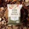 Dish Wipes | 100% Biodegradable Pre-Moistened Food-Safe Camp Kitchen Wipes | A Soap-and-Water Alternative view 2