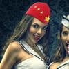 Amosfun Sailor Dance Hat Women Beret Military Cap Stylish Nautical Boat Stewardess Hat for Square Dance Party Performance 10.9 Inch view 2