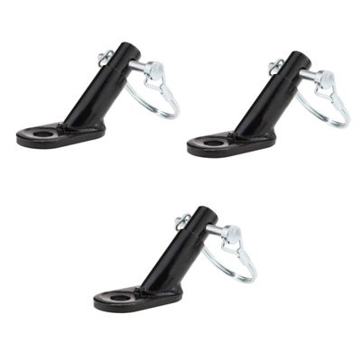 INOOMP 3pcs Iron Bike Hitch Coupler for Bike Trailer Attachment for Towing Suitable for Pets and Cargo Easy to Install Sturdy Iron Construction Secure Locking Mechanism