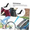 INOOMP 3pcs Iron Bike Hitch Coupler for Bike Trailer Attachment for Towing Suitable for Pets and Cargo Easy to Install Sturdy Iron Construction Secure Locking Mechanism view 3