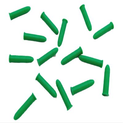 22 LR Plastic Snap caps - Dummy Training Rounds - Set of 15 (Green)
