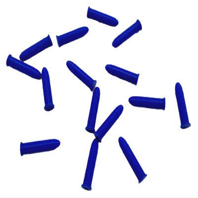 22 LR Plastic Snap caps - Dummy Training Rounds - Set of 15 (Blue)