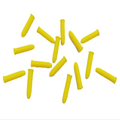 22 LR Plastic Snap caps - Dummy Training Rounds - Set of 15 (Yellow)